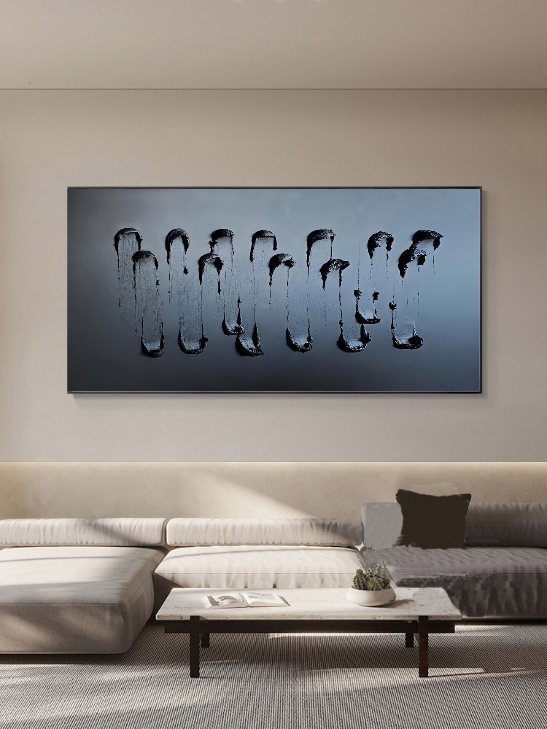 Wall Art Plaster Modern Minimalist Abstract