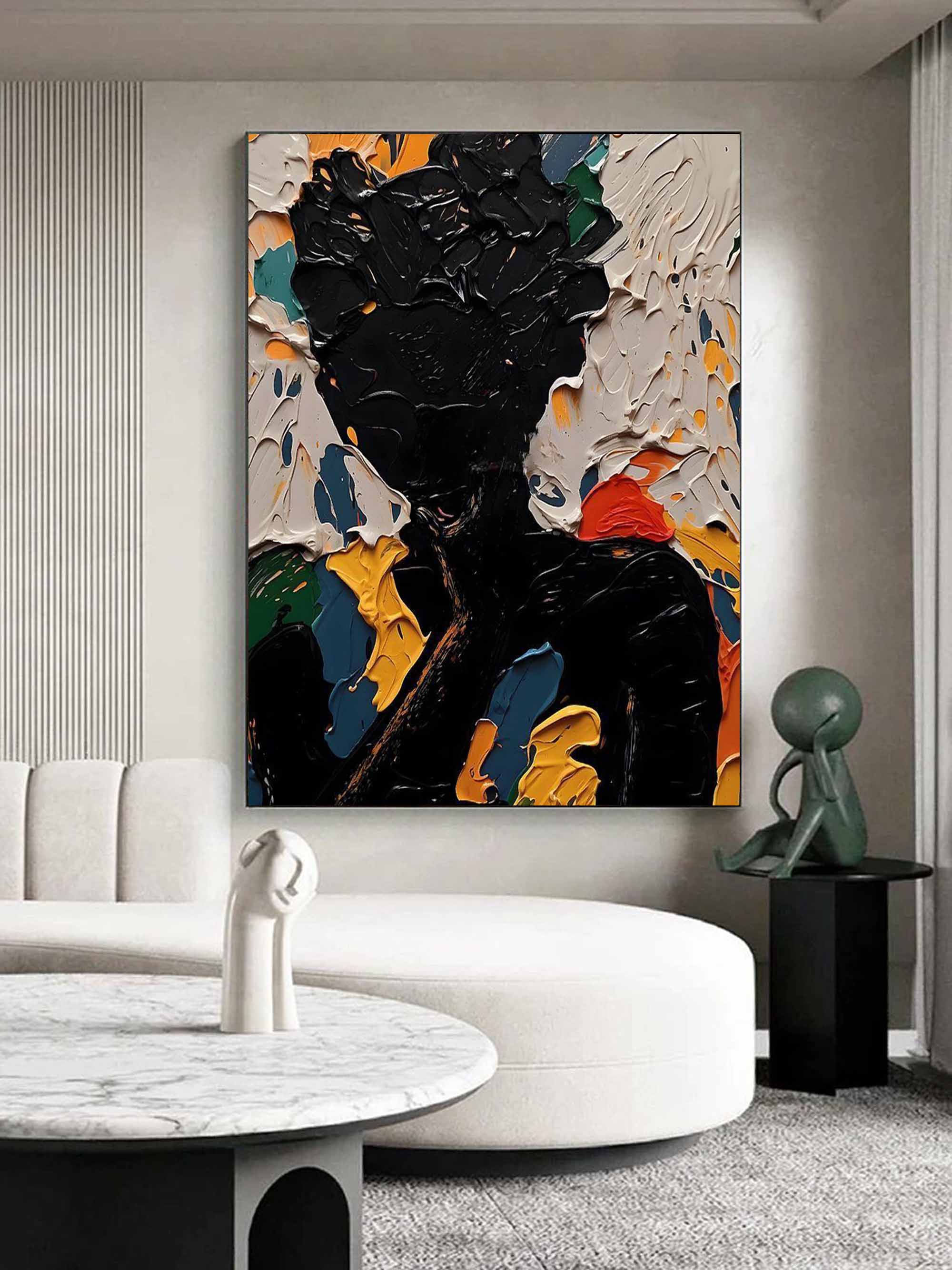 Maya Colorful Figure Painting - Letslighting