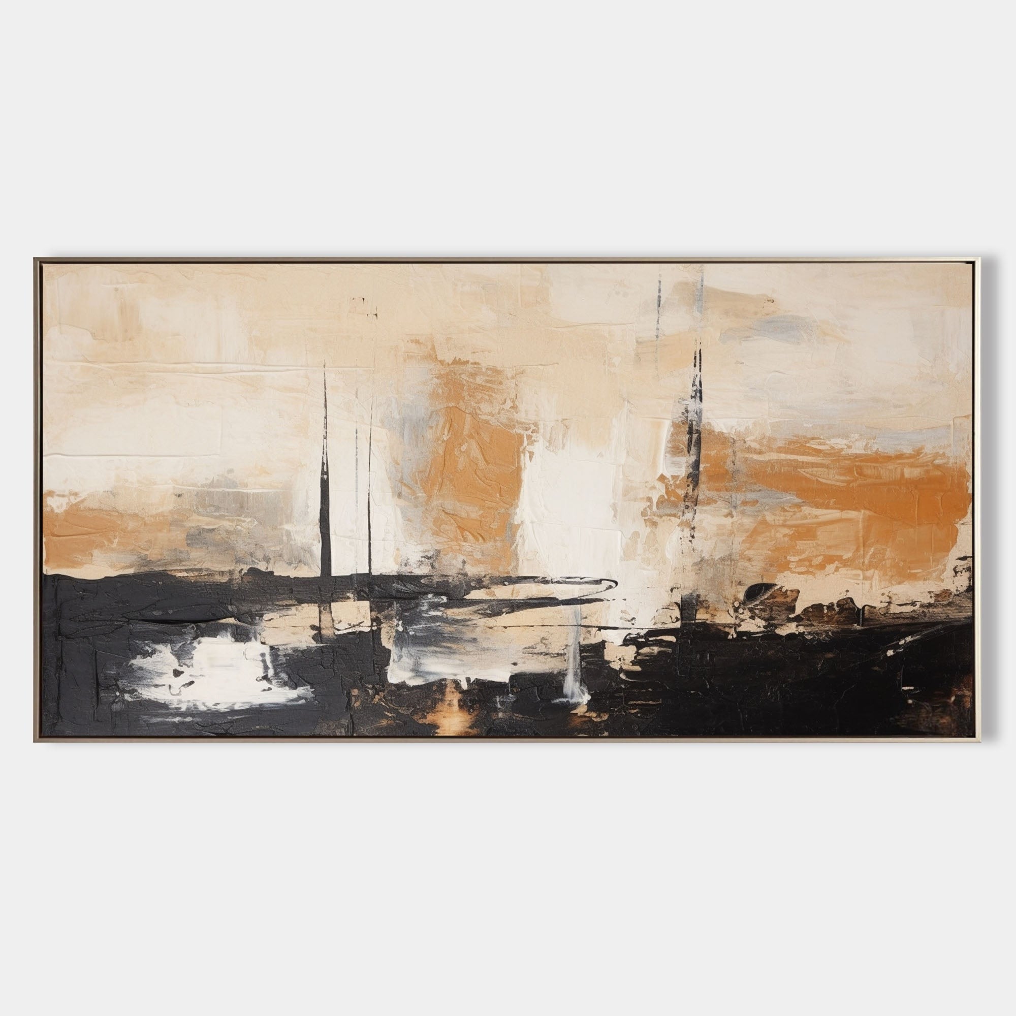 Wall Art Vintage Industrial Skyline