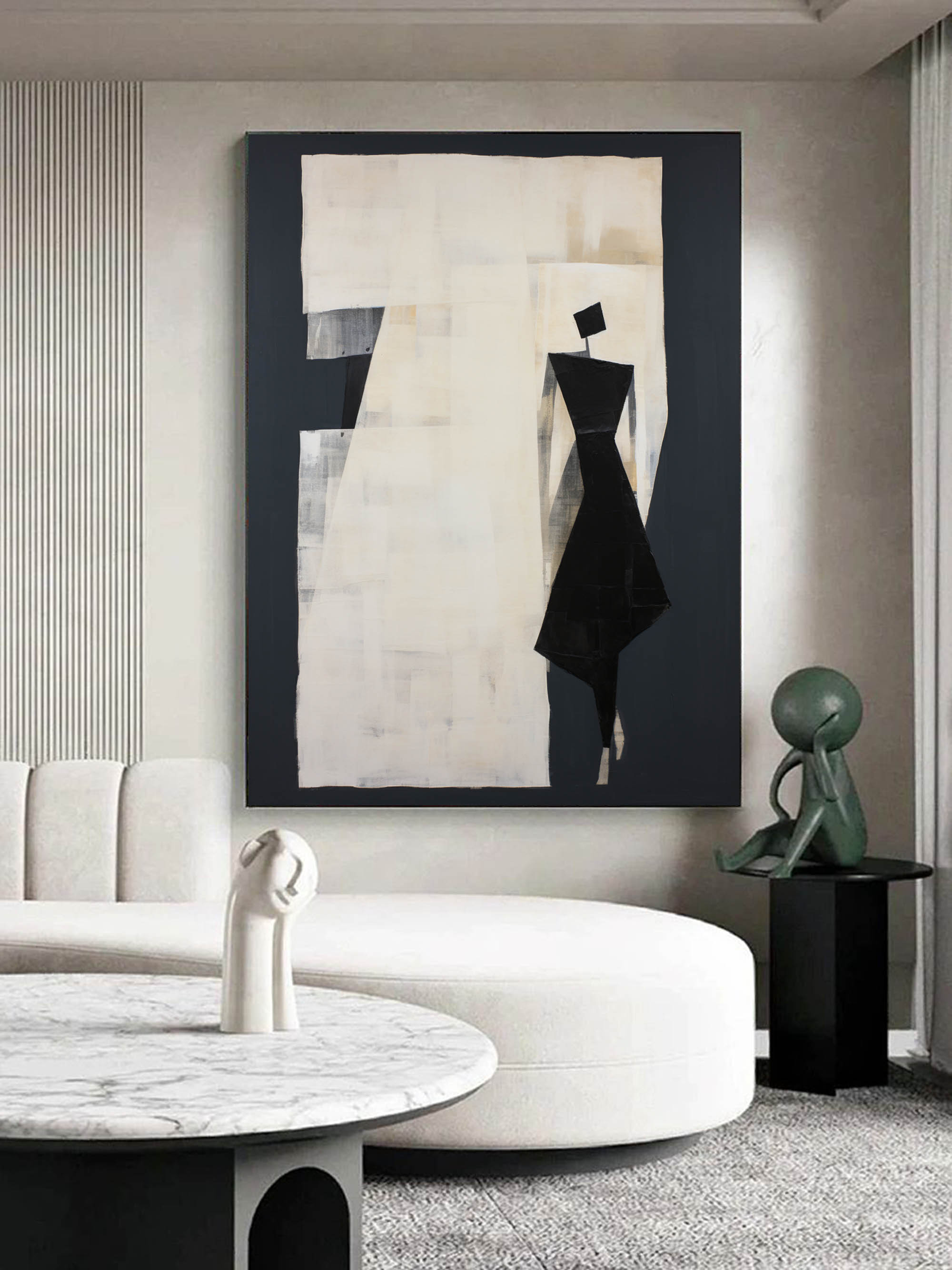Contemporary Minimalist Art MA020 - Neutralighting