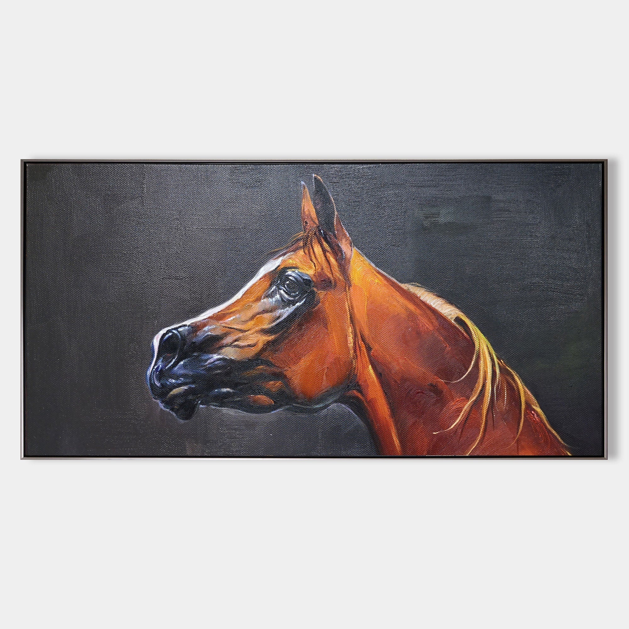 Brown Horse Painting ANH15 - Neutralighting