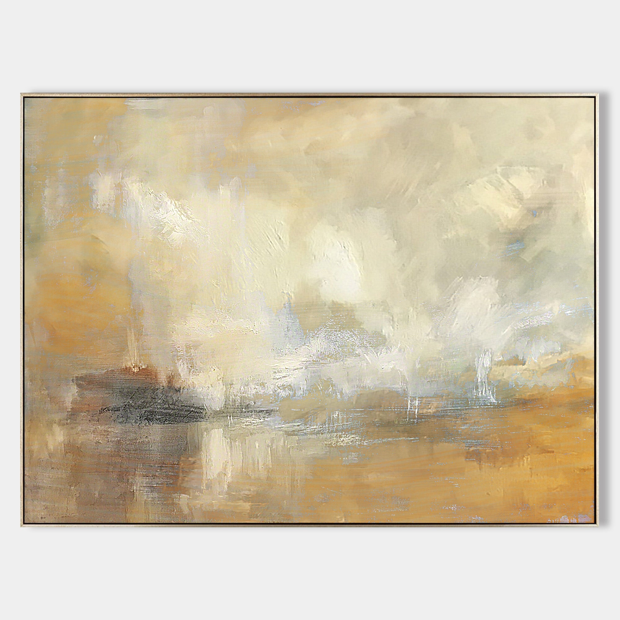 Seascape Abstract Painting ABSH22 - Neutralighting
