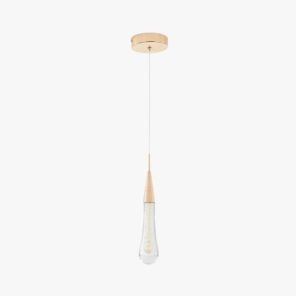 Teardrop Gold Pendant Light - Neutralighting