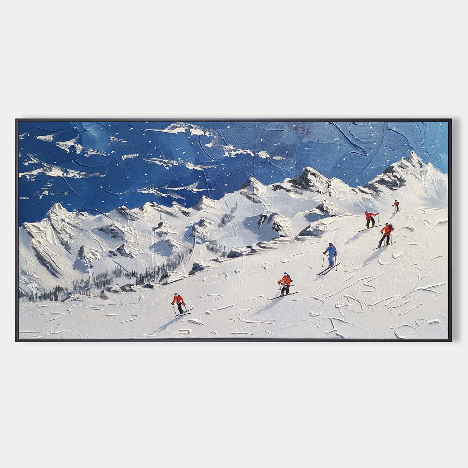 Plaster Art Texture Painting SG294 - Neutralighting