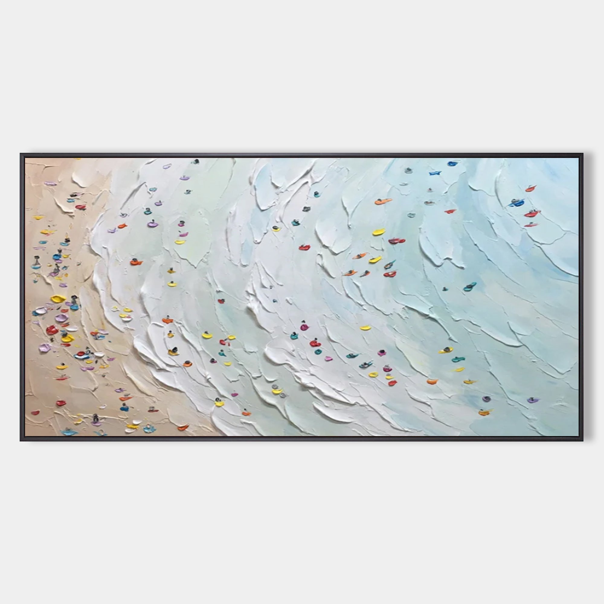 Plaster Art Texture Painting #SG186 - Neutralighting