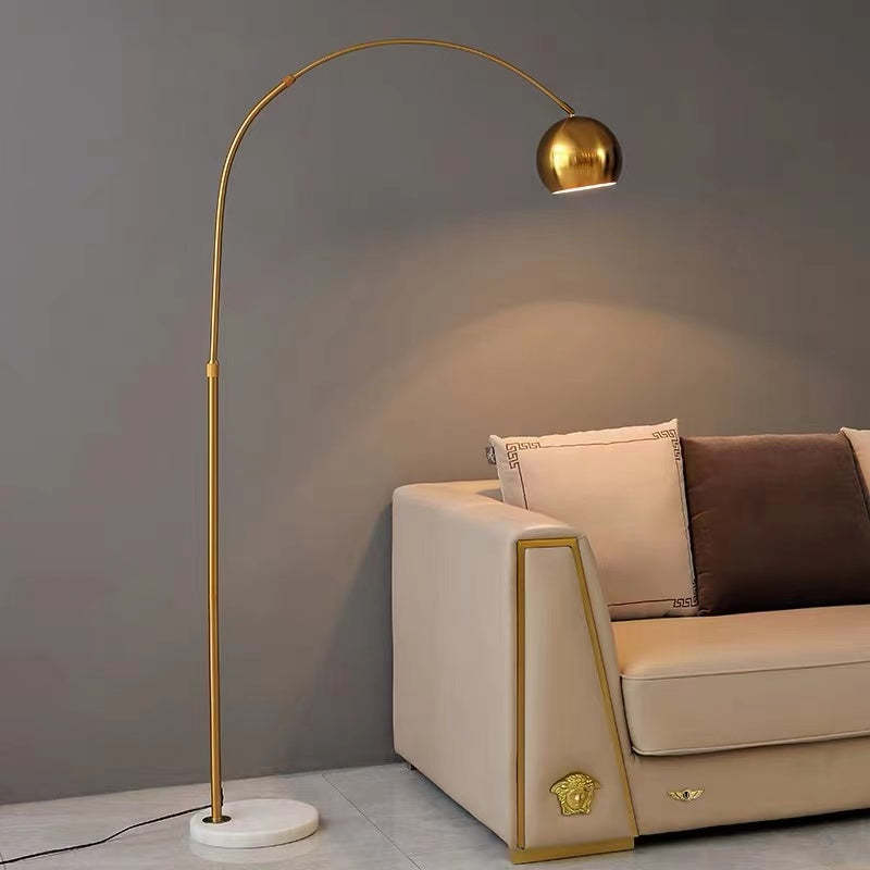 Mira Macaron Modern Fishing Arc Floor Lamp - Neutralighting