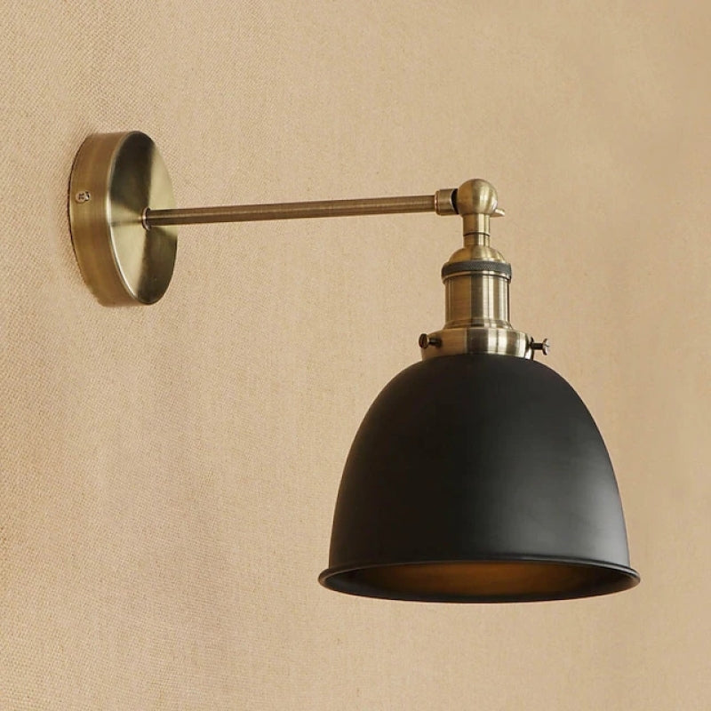 Epoch Hanging Wall Lamp Retro/Vintage, Metal/LED, Black/White/Gray, Bedroom - Neutralighting