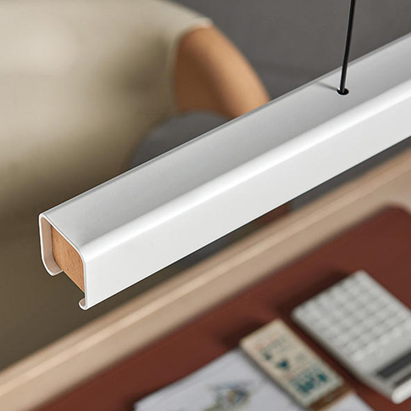 Orva Minimalist Classic Black & White Linear Pendant Light - Neutralighting