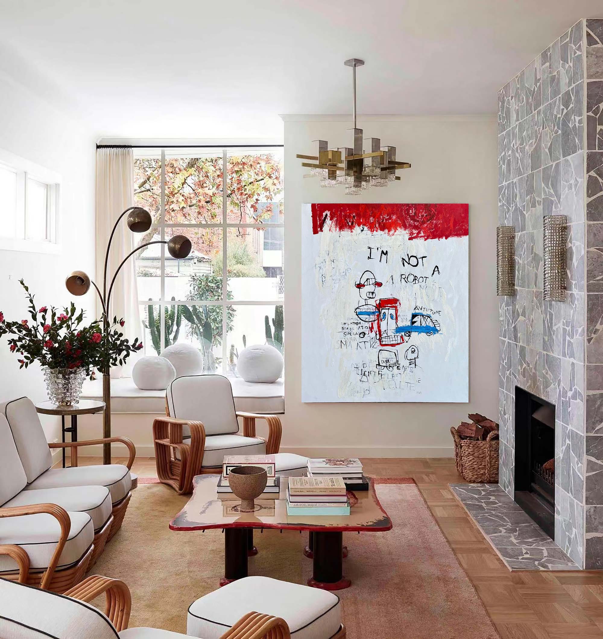 Wall Art Abstract Graffiti Cartoon Modern