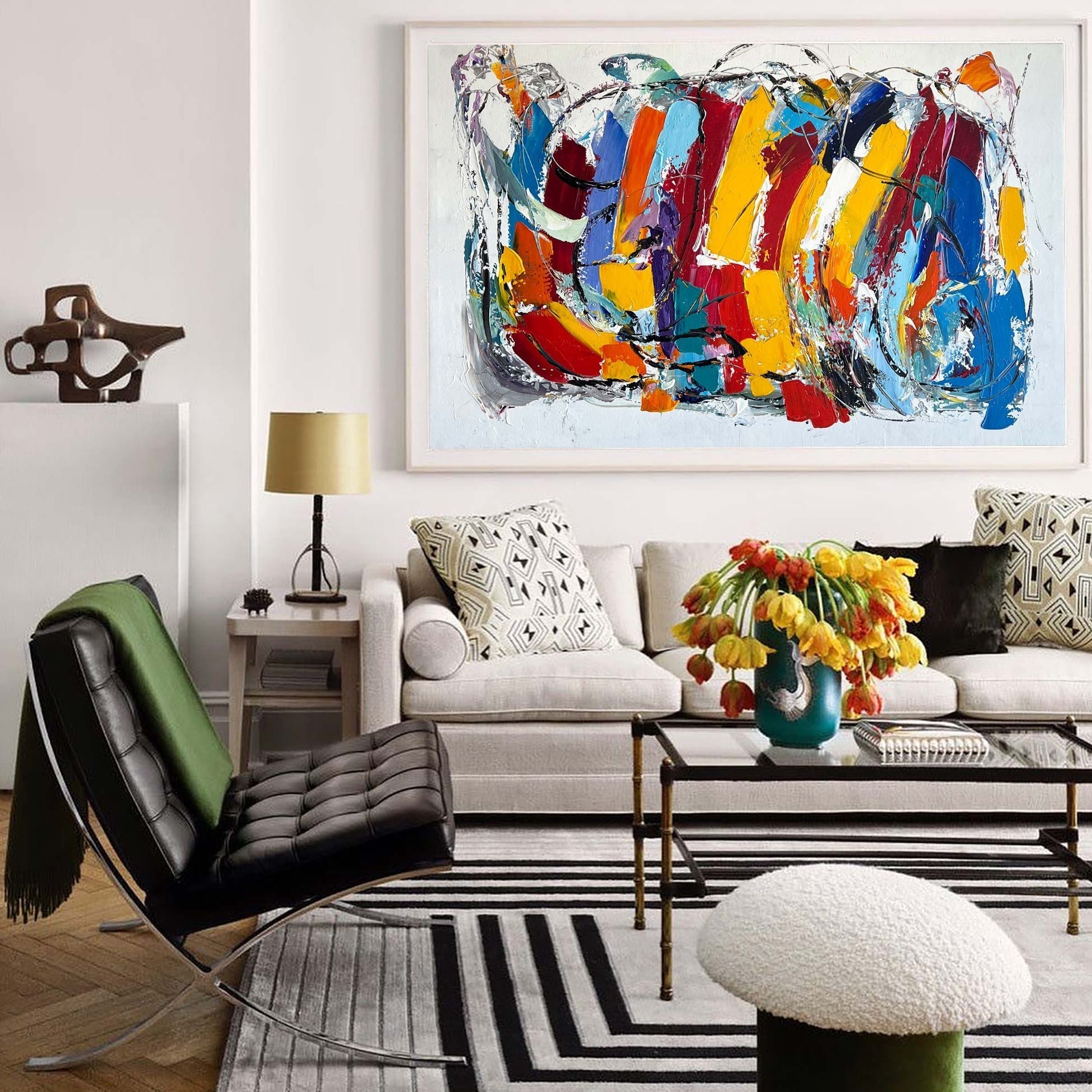 Colorful Abstract Painting ABAH56 - Neutralighting