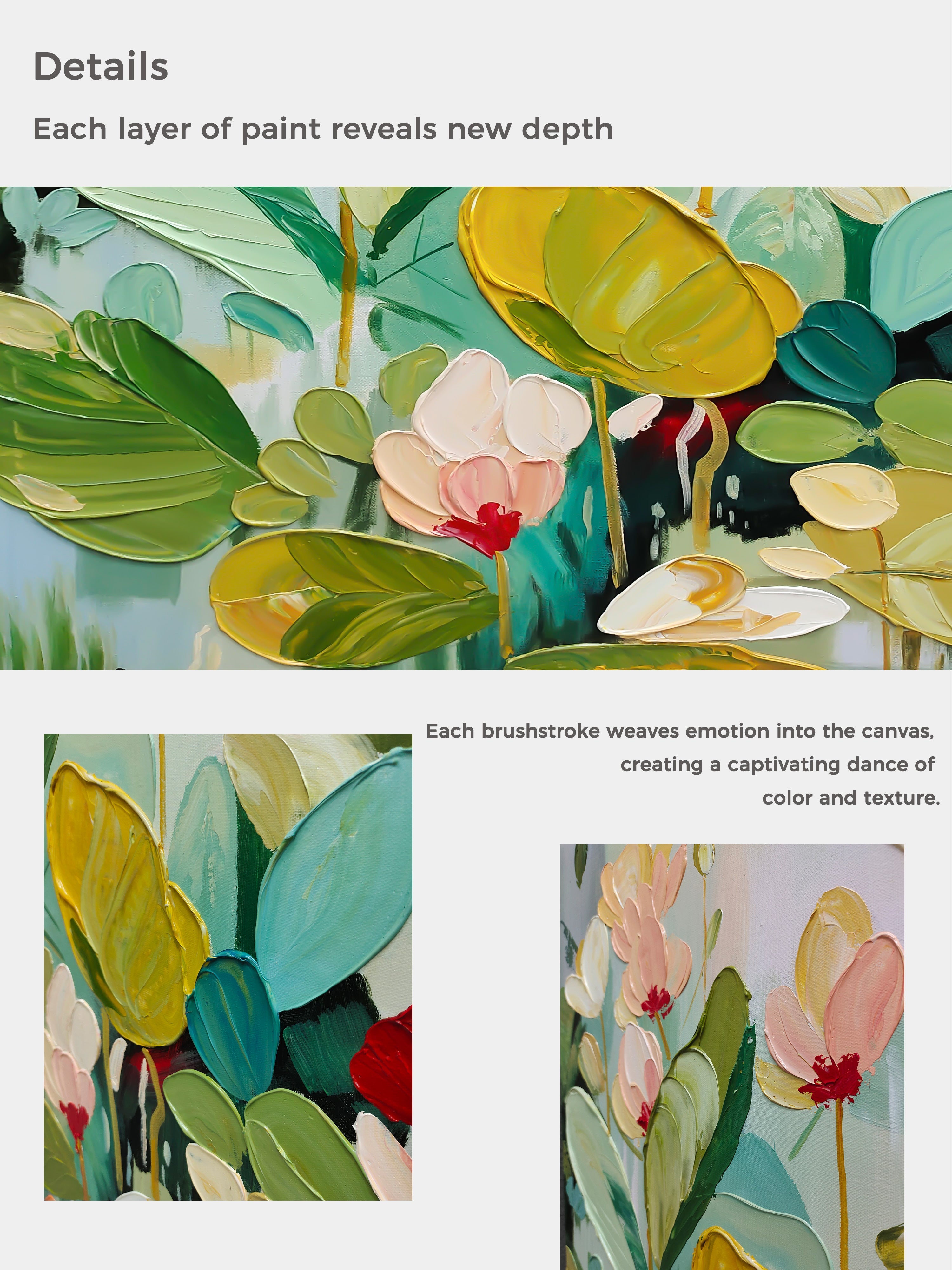 Flower Canvas Art #FL224