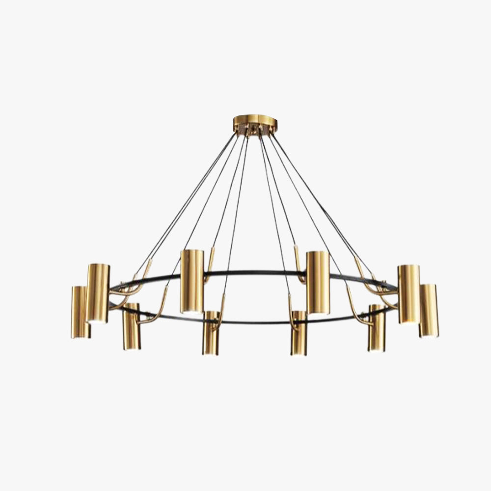 Arisha Modern Spotlight Metal Pendant Light, Gold - Neutralighting