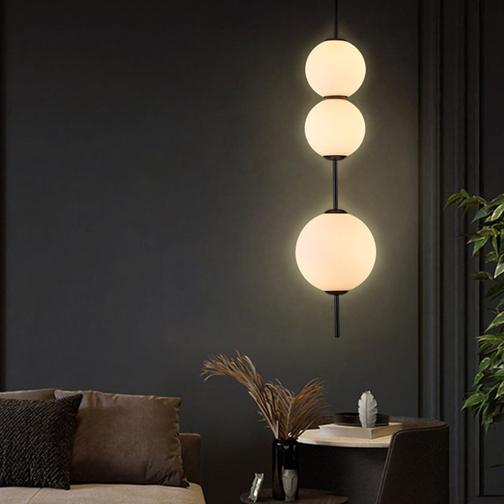 Valentina Creative Ball Pendant Light, Metal & Glass, 3 Styles - Neutralighting