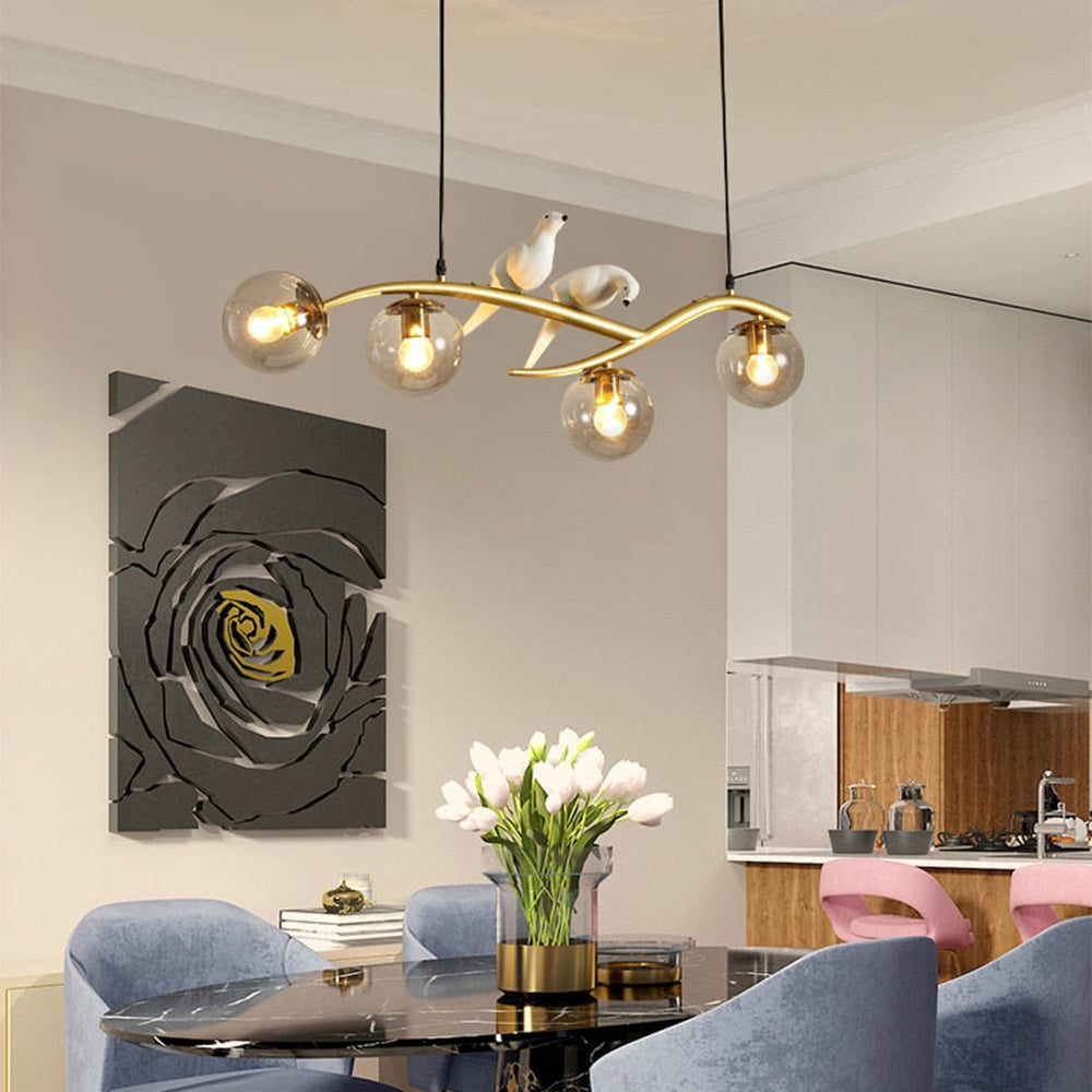 Arisha Mondern Bird Pendant Light, 2 Colour - Neutralighting