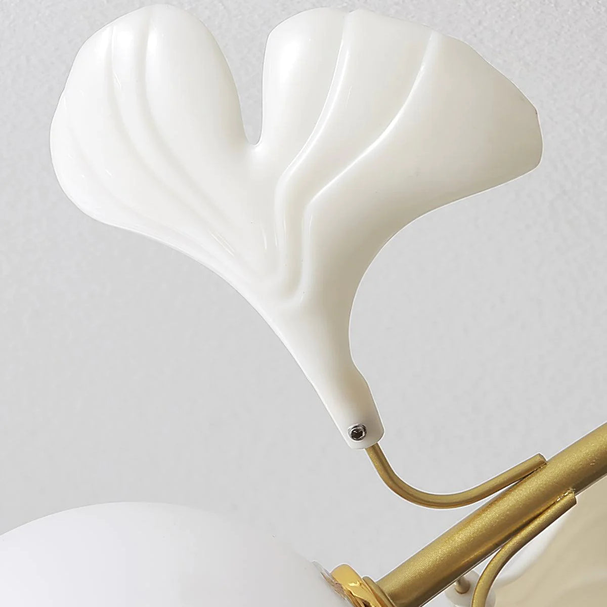 Olivia Nordic Multi Globe Metal/Ceramic Flush Mount Ceiling Light, White/Gold - Neutralighting