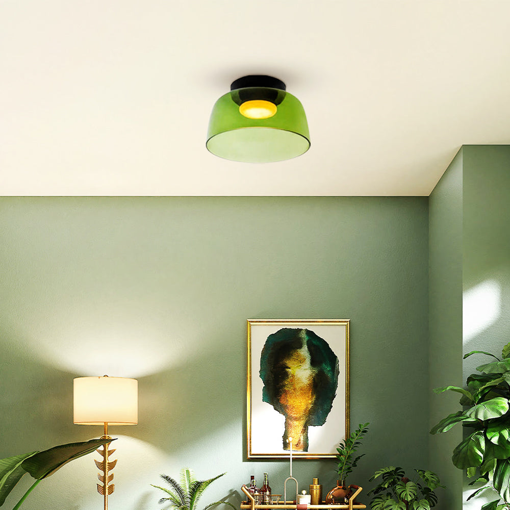 Aria Modern Simple Creative Glass Flush Mount Ceiling Light - Neutralighting