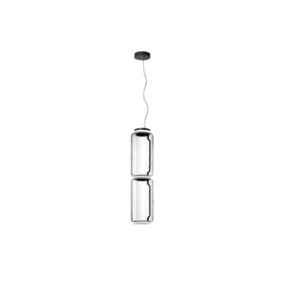 Valentina Minimalist Combination Glass Pendant Light, Clear - Neutralighting