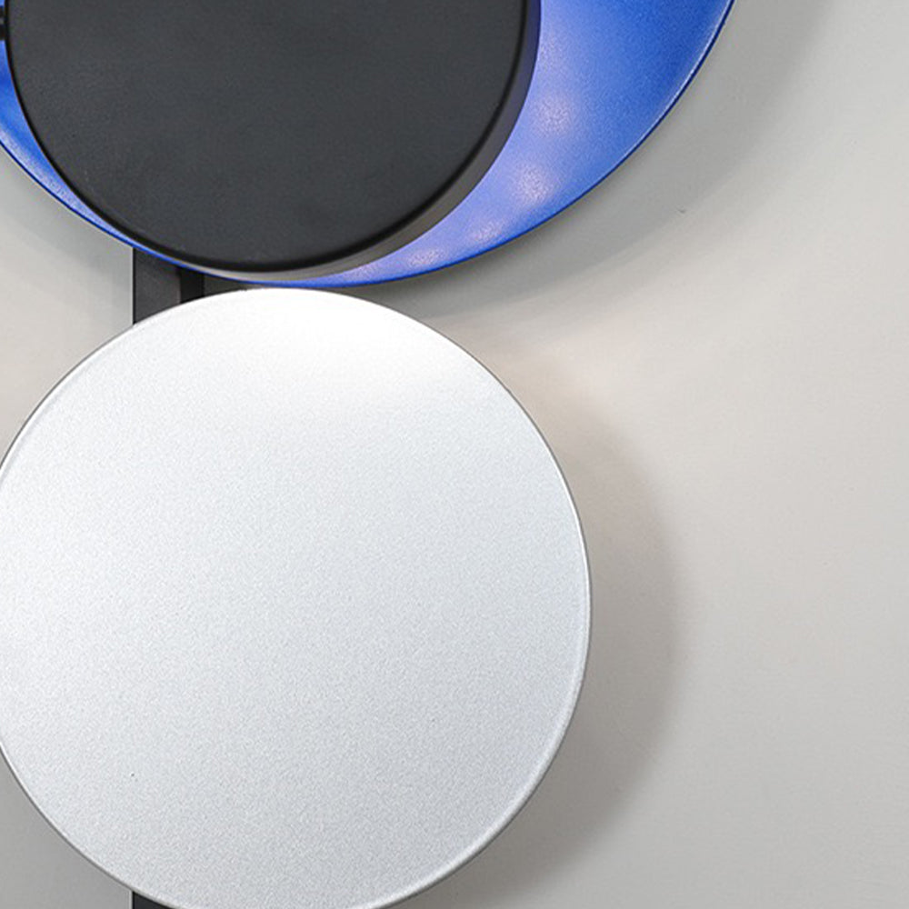 Aira Modern Art Deco Circular Colorful Metal Wall Lamp - Neutralighting