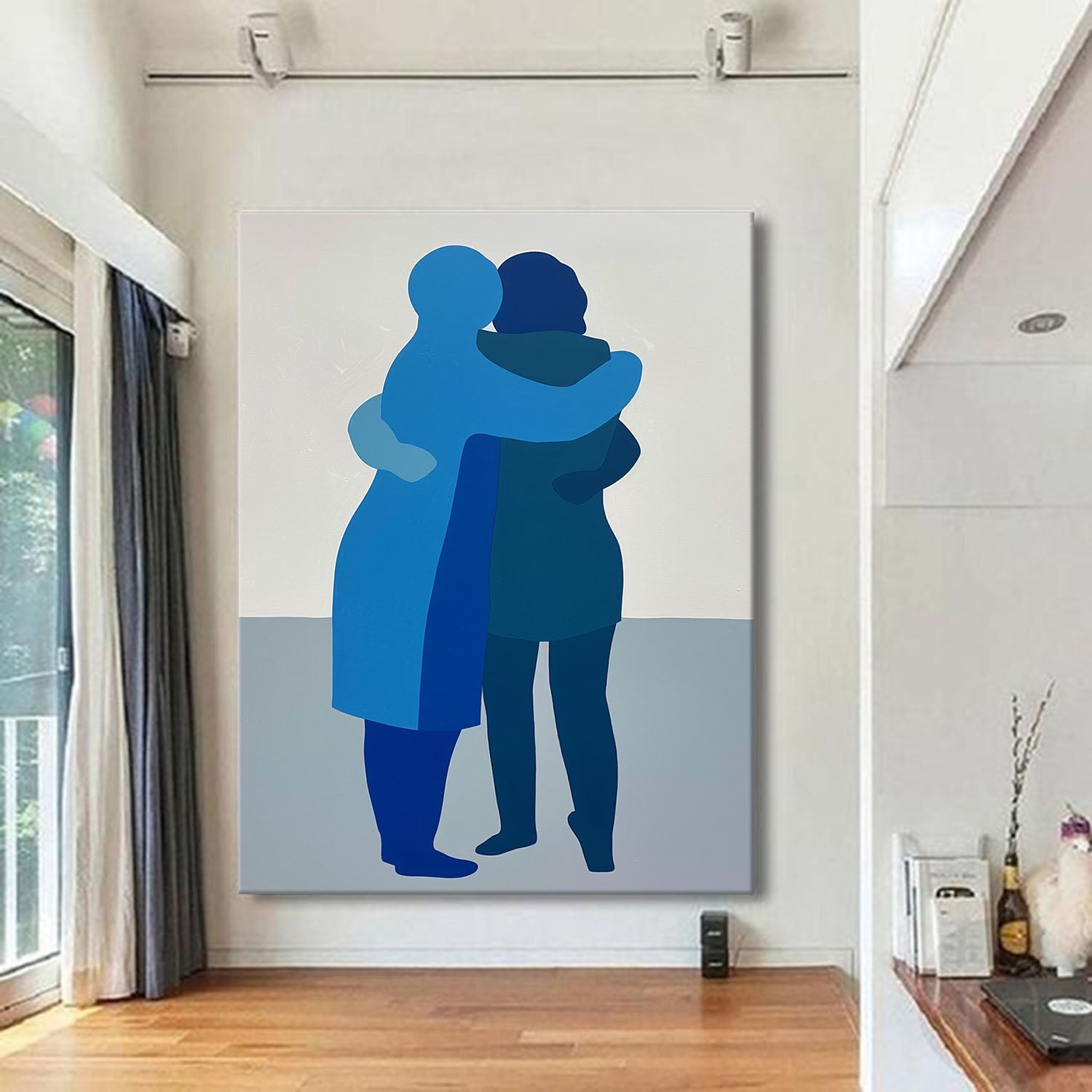 Into Your Arms Modern Figurative Art