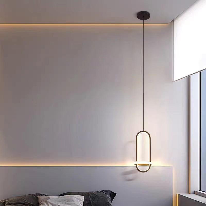 Arisha Modern Minimalist LED Ring Pendant Light Bedsides - Neutralighting