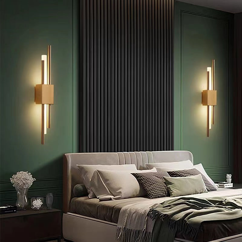 Arisha Modern Metal/Marble LED Wall Lamp - Neutralighting