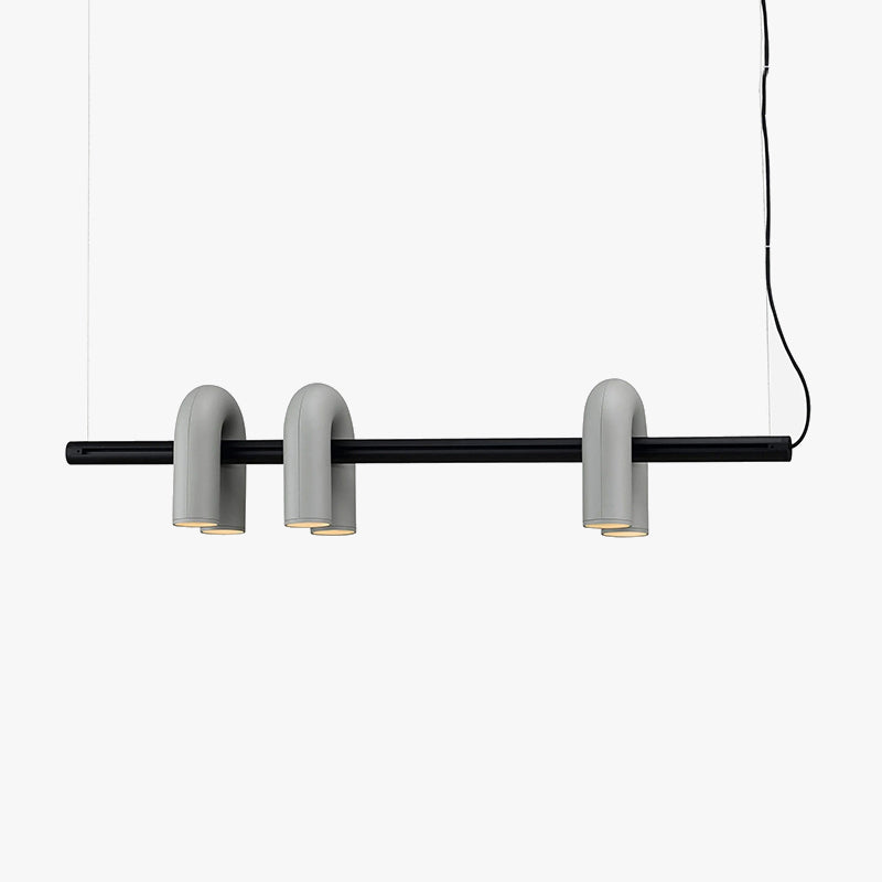 Arisha Modern Pendant Light Linear With 3 U-Shaped Light - Neutralighting
