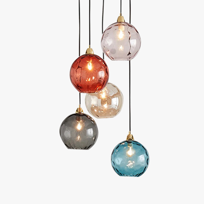Water Ripple Glass Pendant Lights - Neutralighting