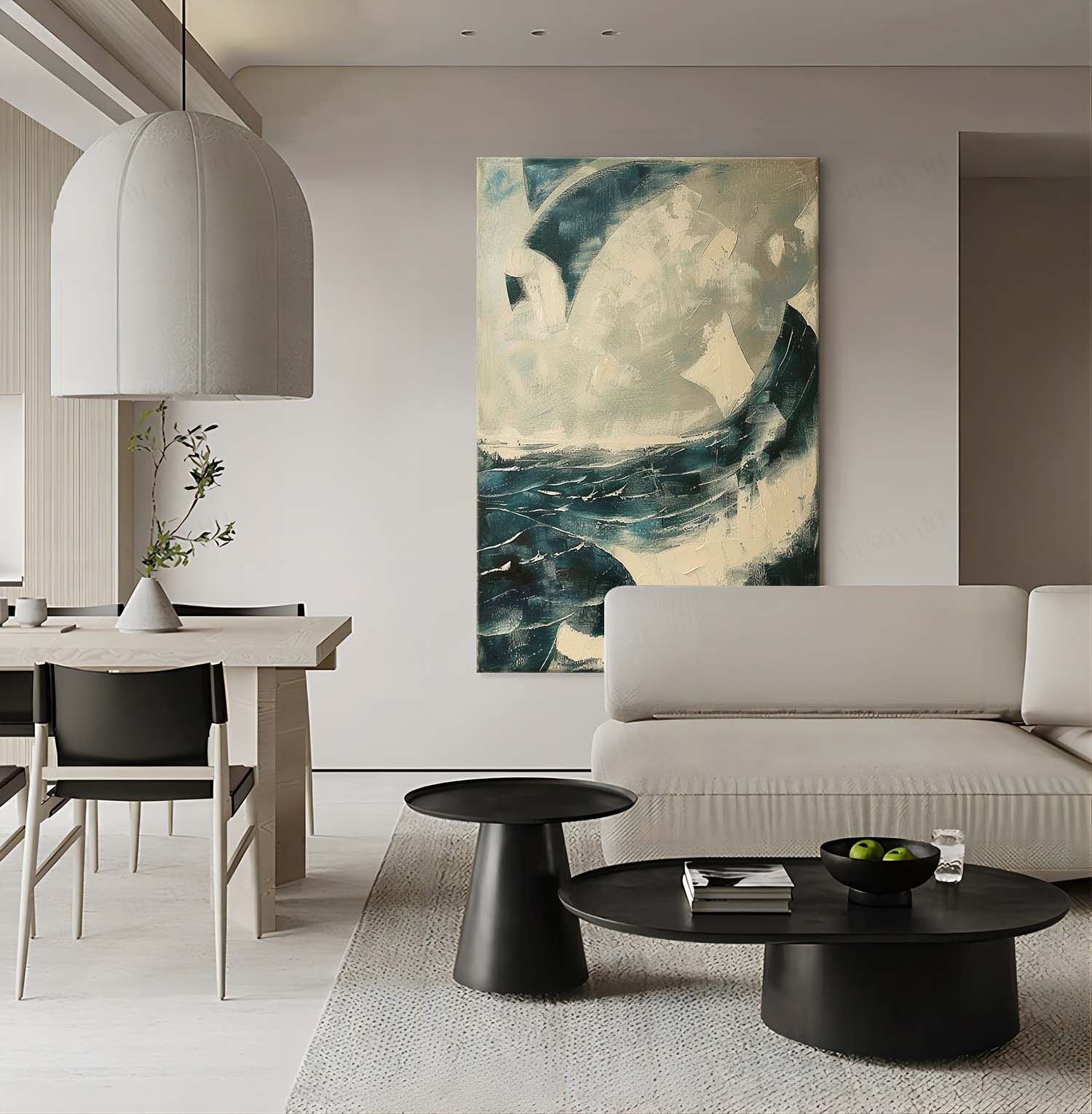 Plaster Art Texture Painting SG282 - Neutralighting