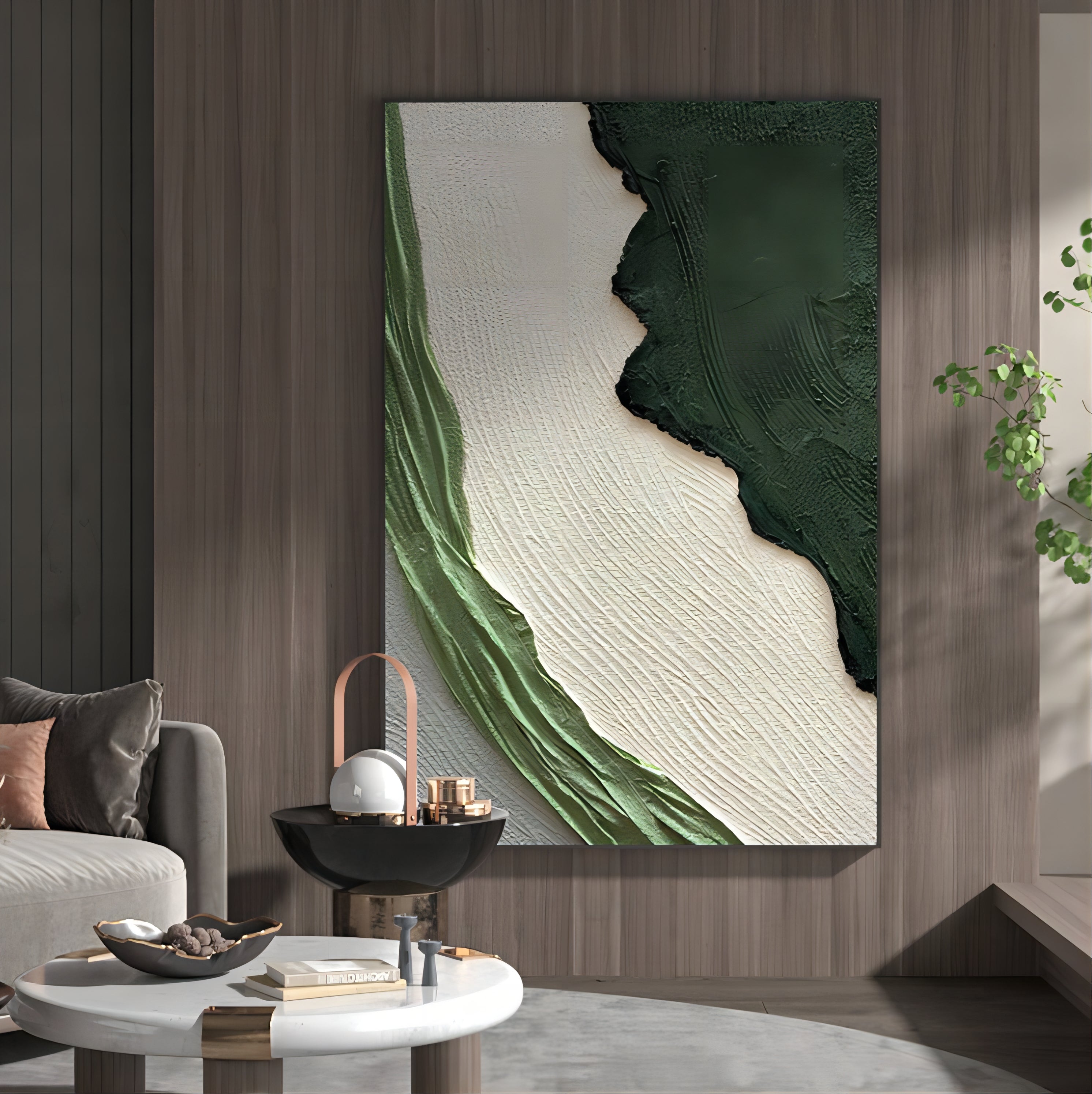 Wall Art Thick Impasto Abstract Modern