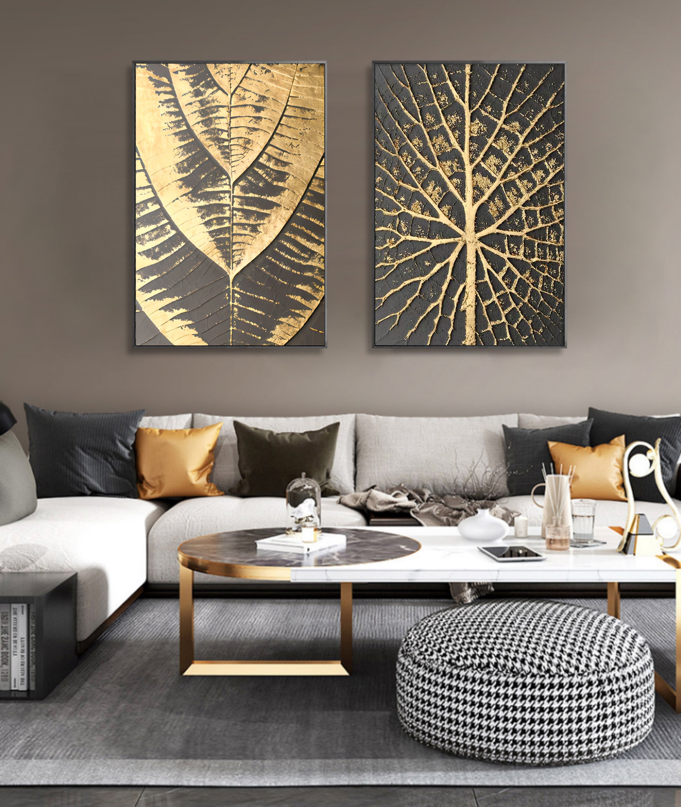 Abstract Painting Set Of 2 SP003 - Neutralighting