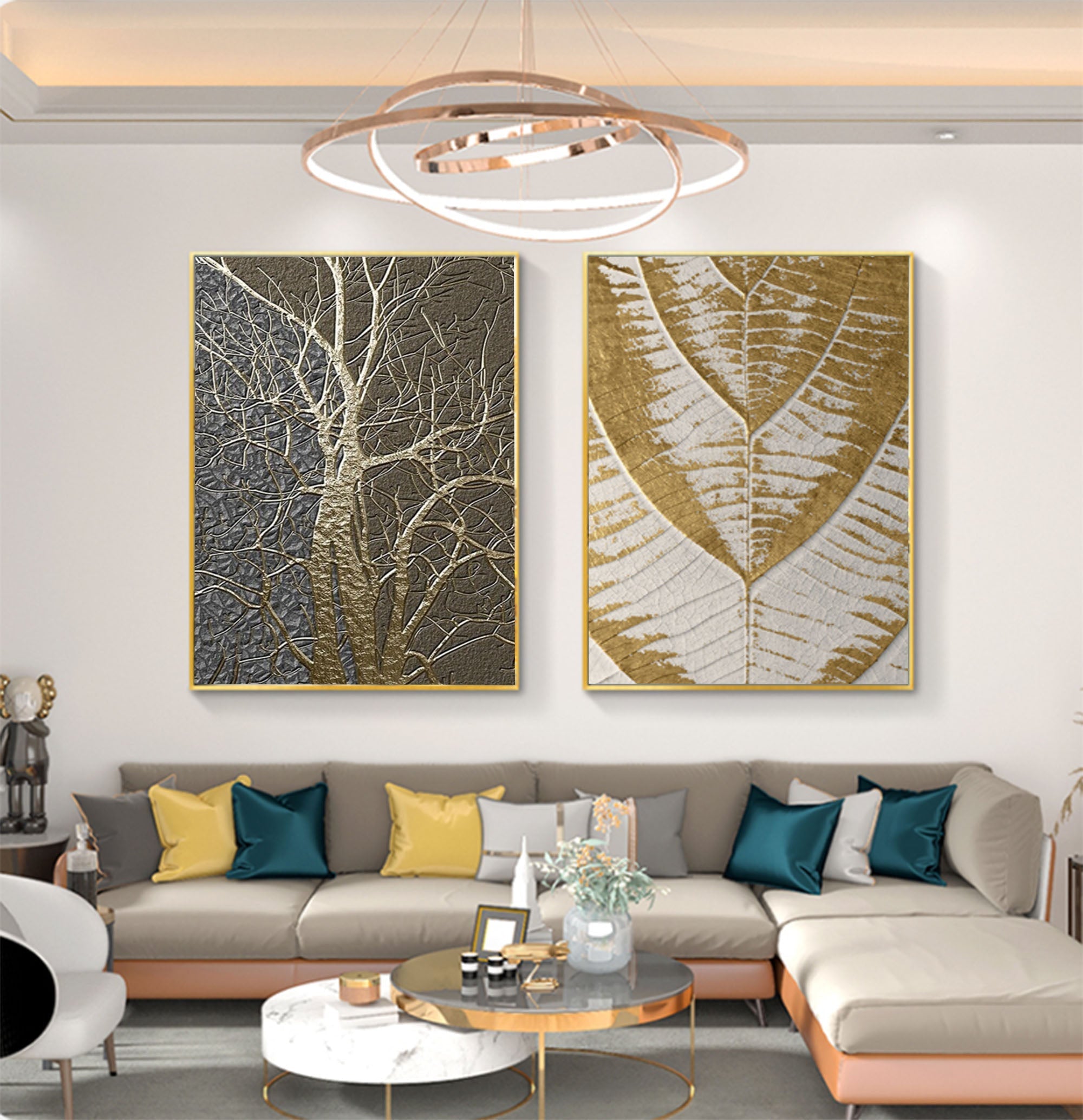 Abstract Painting Set Of 2 SP012 - Neutralighting