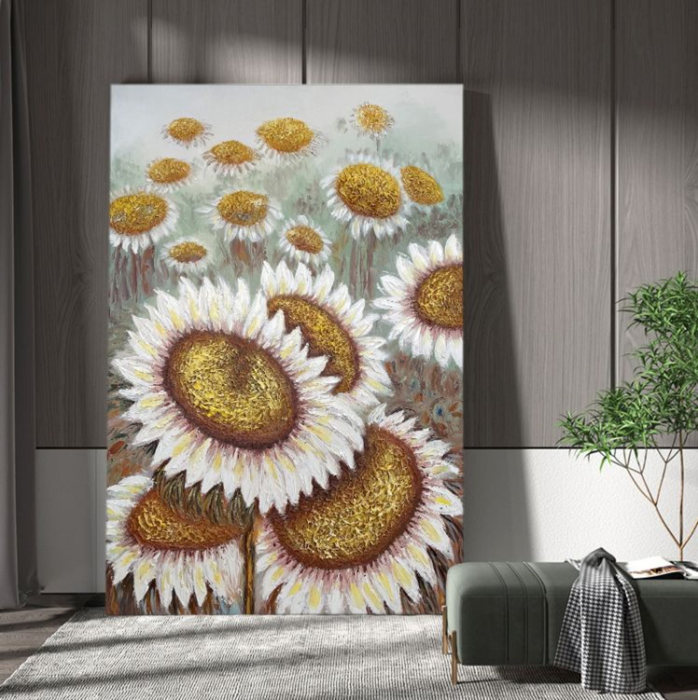 Plaster Art Texture Painting SG031 - Neutralighting