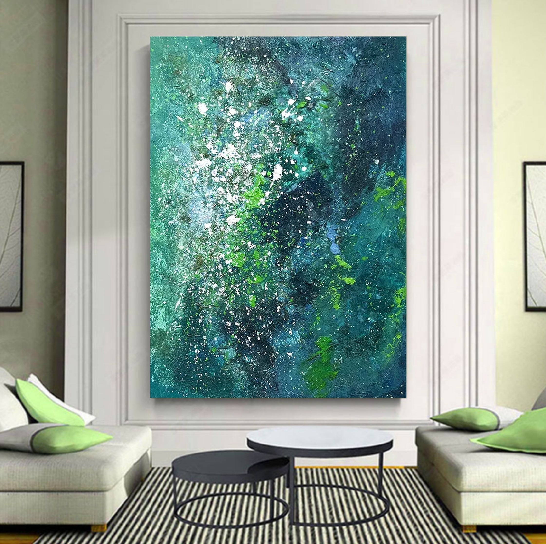 Plaster Art Texture Painting SG007 - Neutralighting