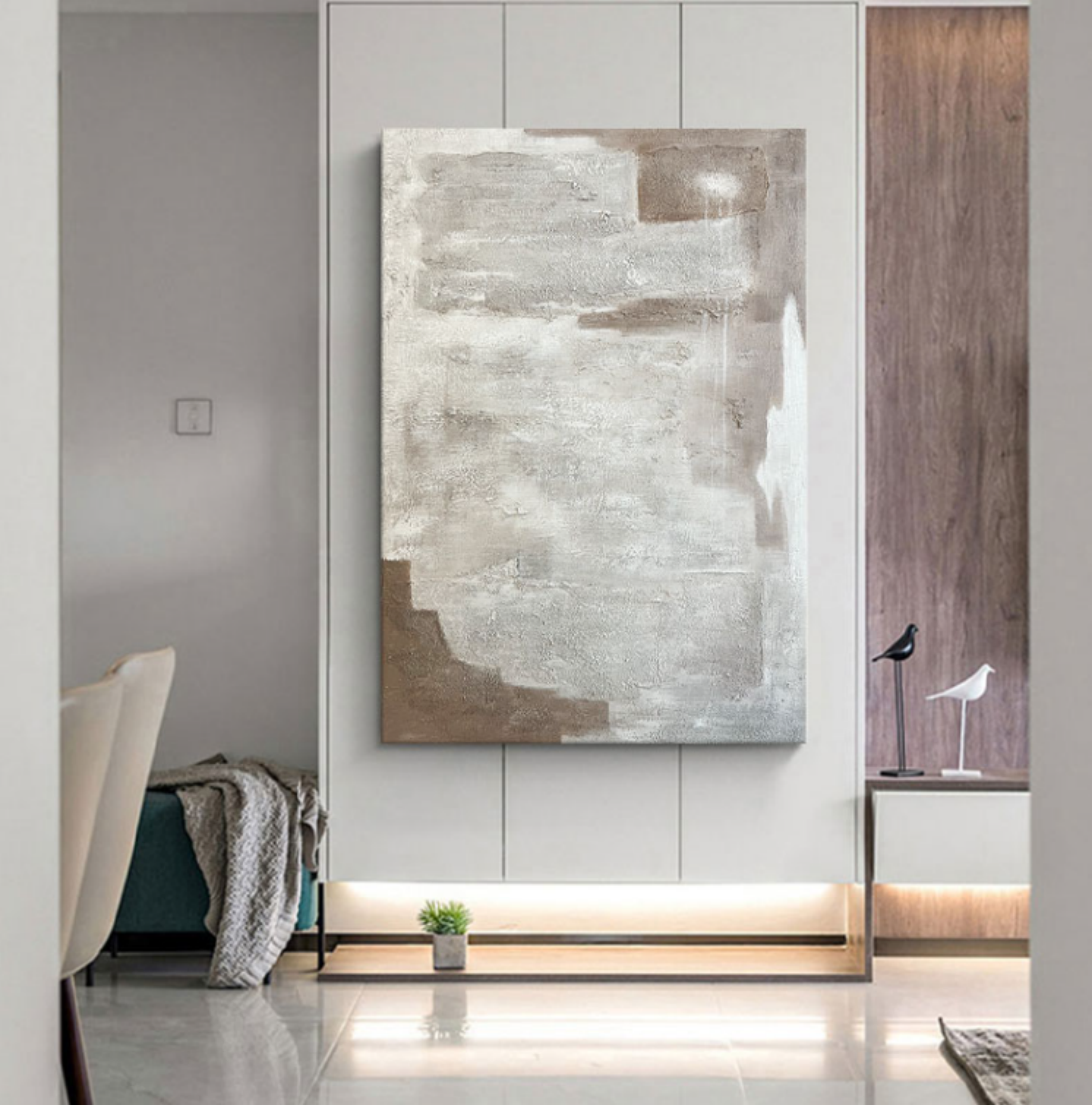 Wabi-Sabi Wall Art TX121 - Neutralighting