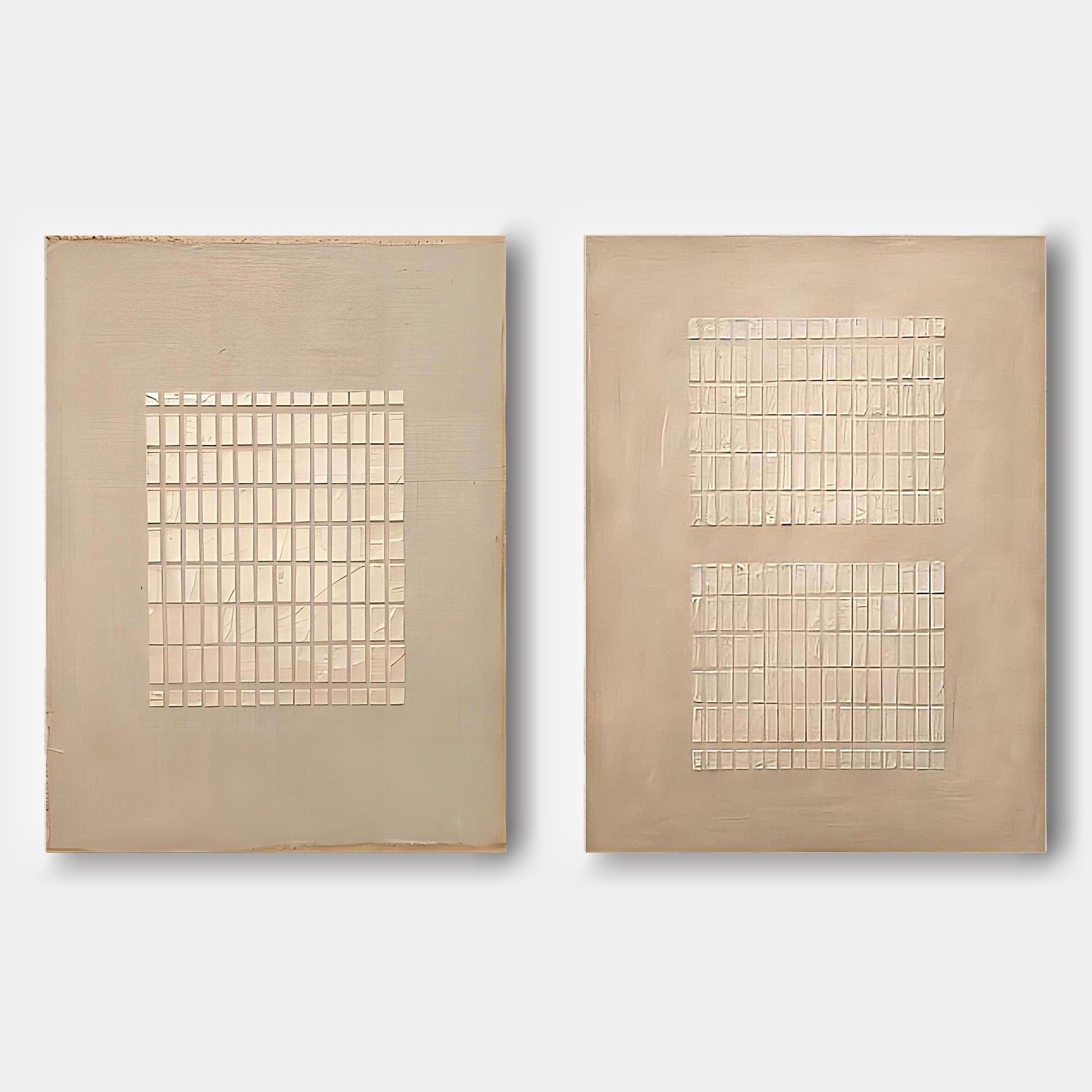 Abstract Painting Set Of 2 SP070 - Neutralighting