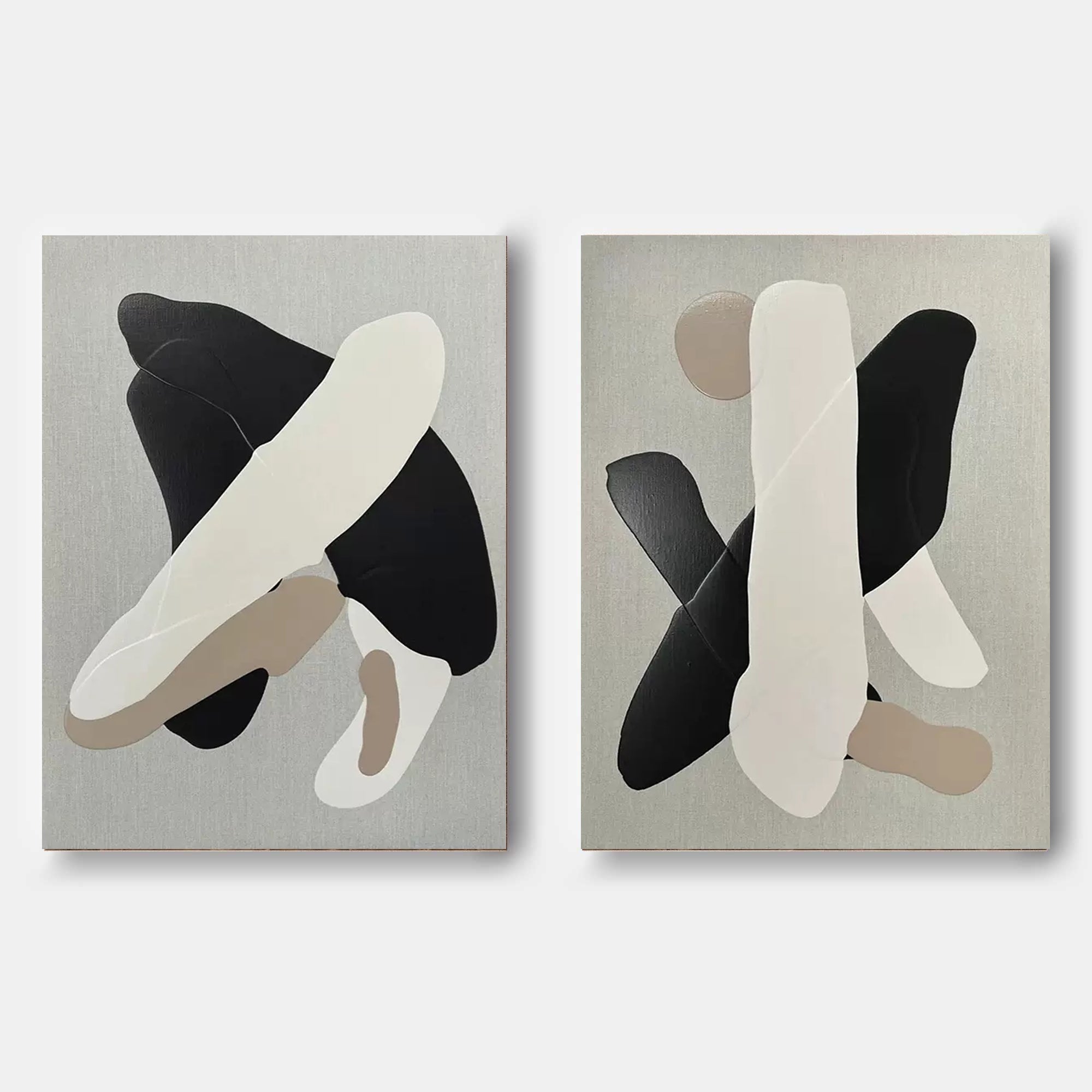 Abstract Painting Set Of 2 SP072 - Neutralighting