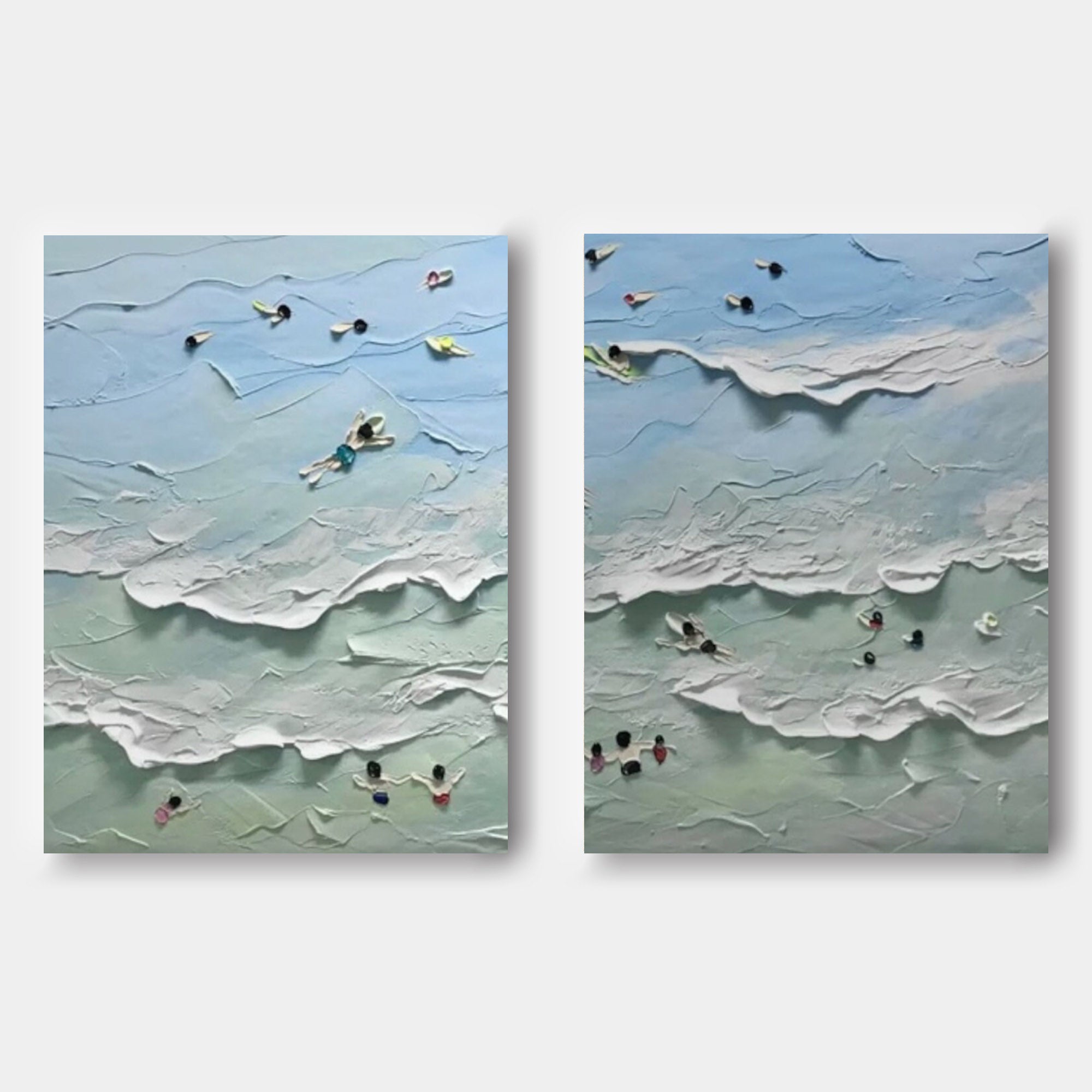 Abstract Painting Set Of 2 SP127 - Neutralighting
