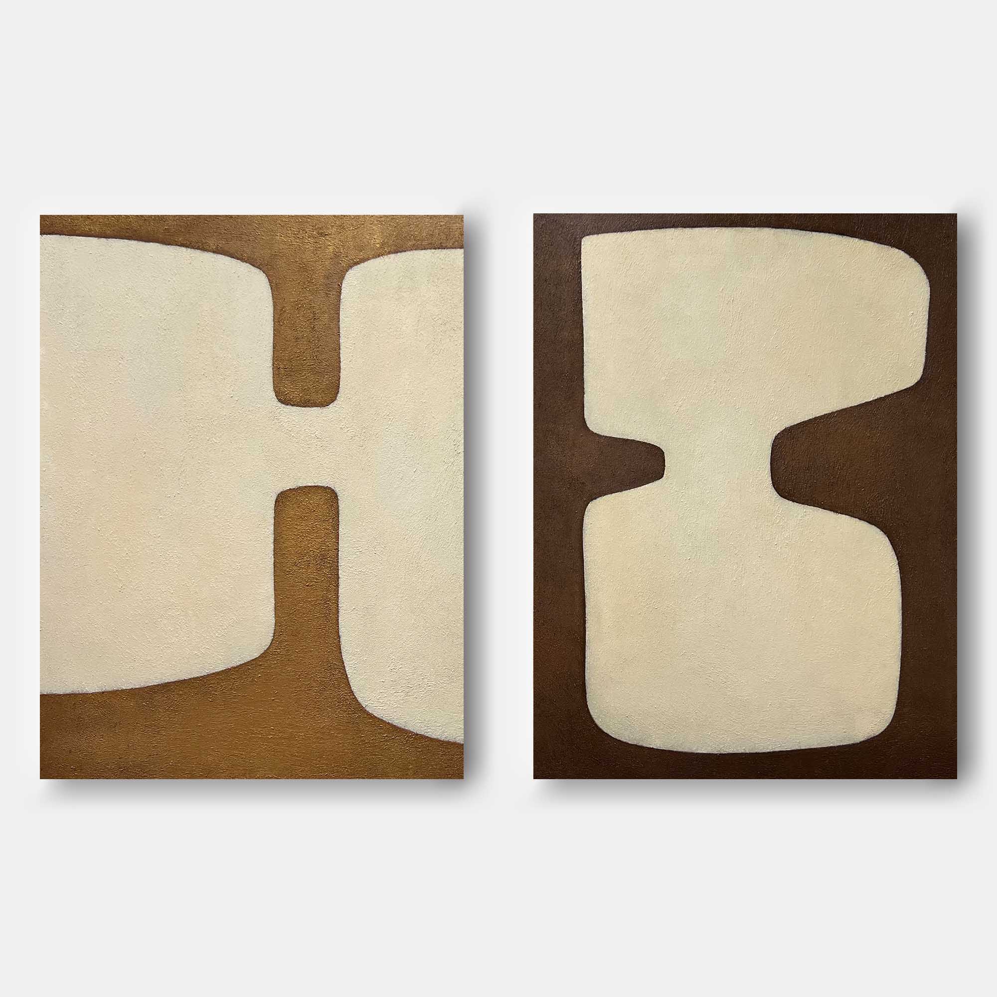 Abstract Painting Set Of 2 SP149 - Neutralighting