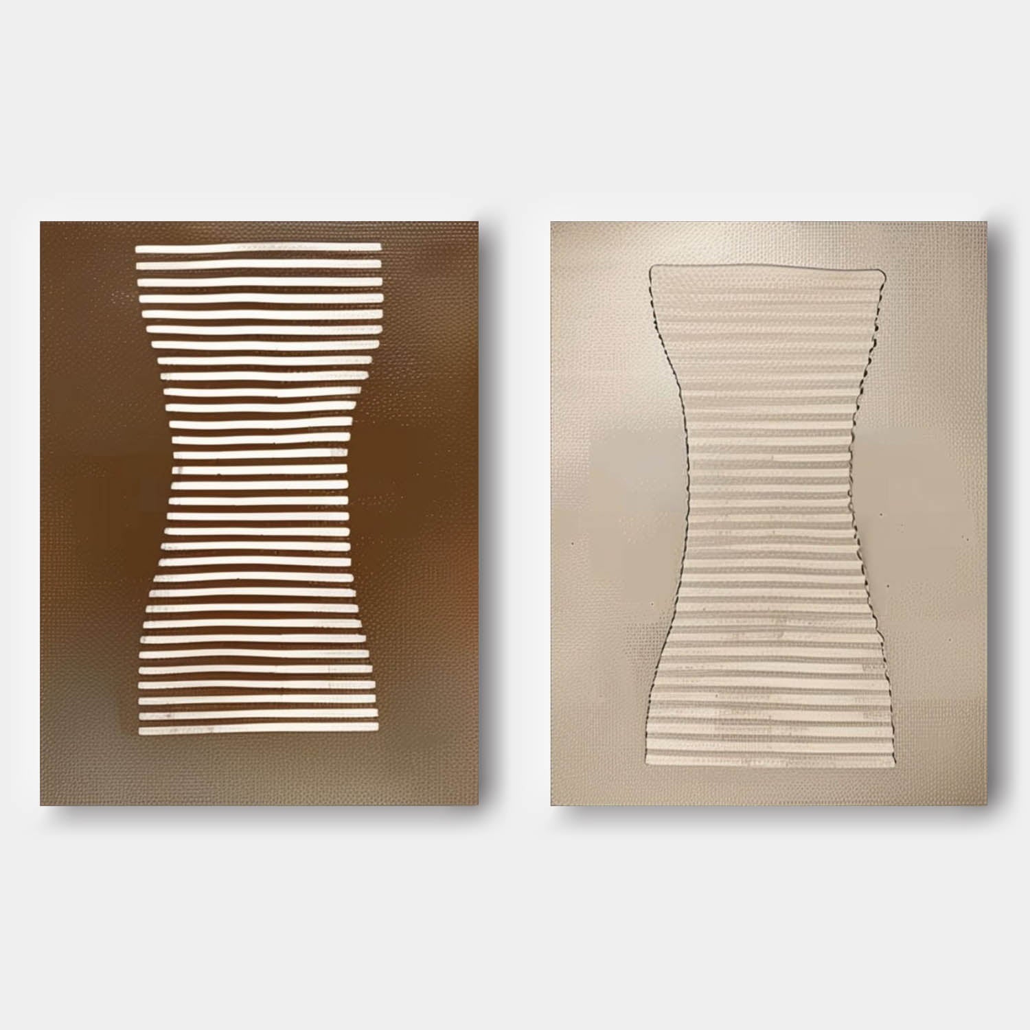 Bohemian Wall Art 2 Piece Set BWA002 - Neutralighting