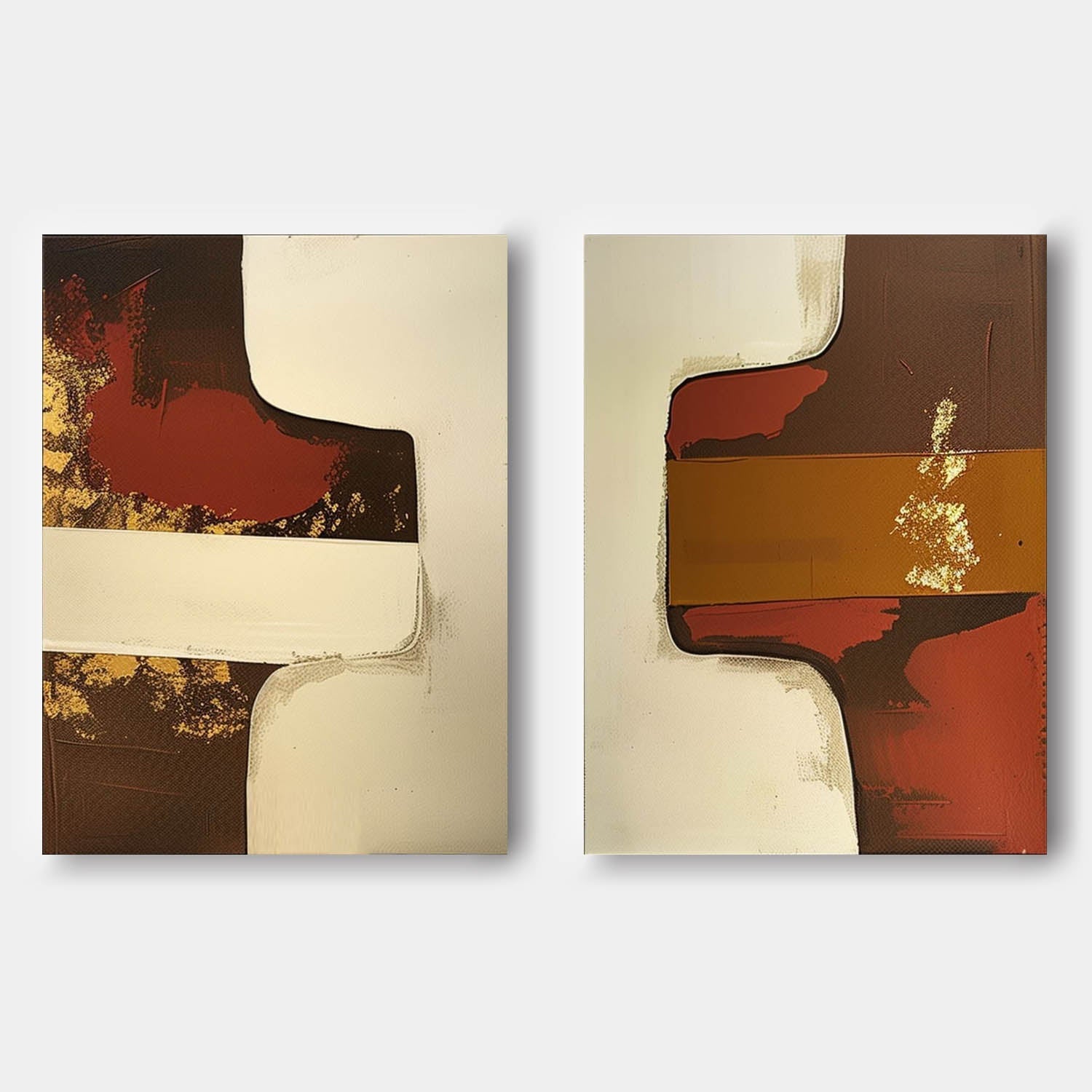 Wall Art Modern Minimalist Expressionism Symmetrical