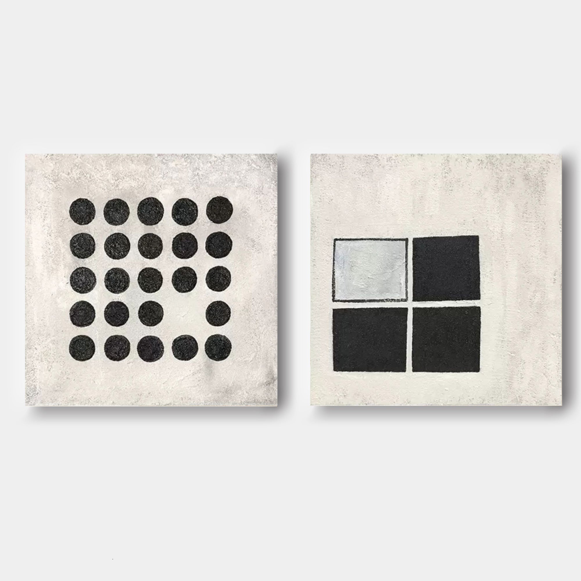Wall Art Abstract Geometric Modern Serene