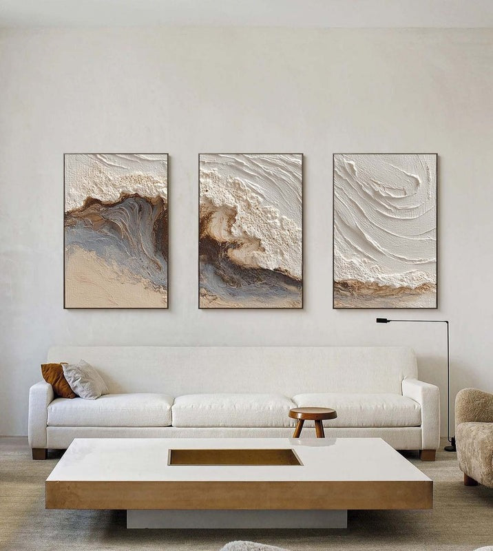 Plaster Art Texture Painting