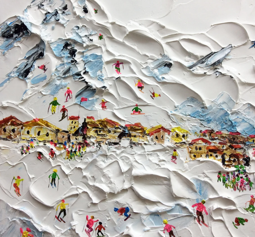 Plaster Art Texture Painting SG191 - Neutralighting