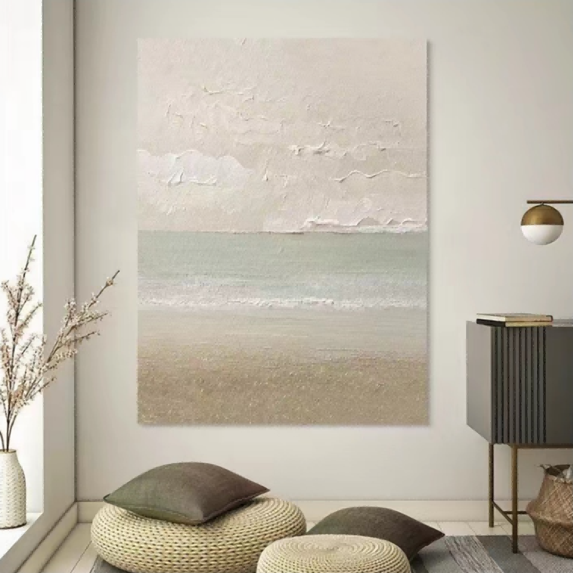 Wabi-Sabi Wall Art TX164 - Neutralighting