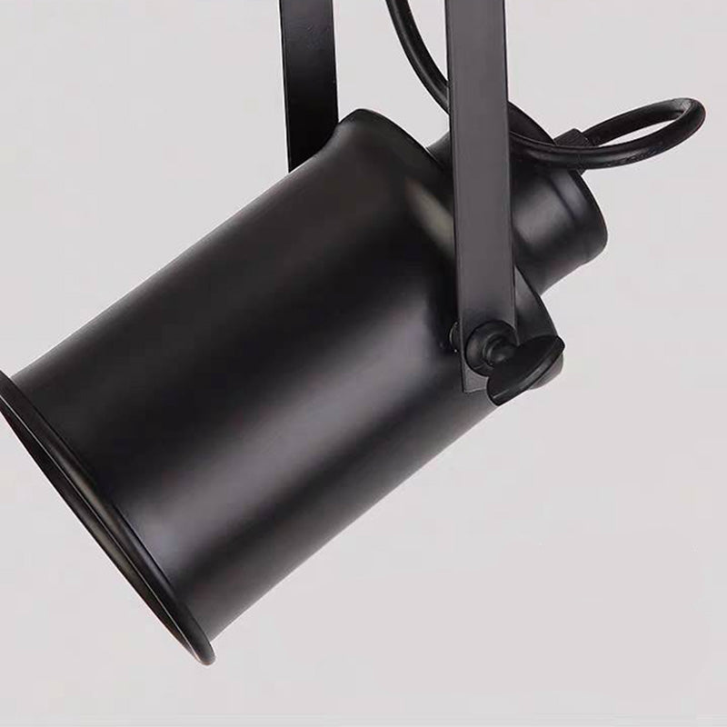 Alessio Industrial Style Rotatable Semi-Flush Mount Ceiling Light - Neutralighting