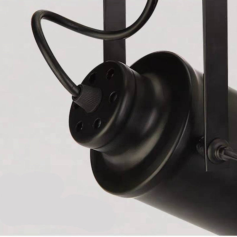 Alessio Industrial Style Rotatable Semi-Flush Mount Ceiling Light - Neutralighting