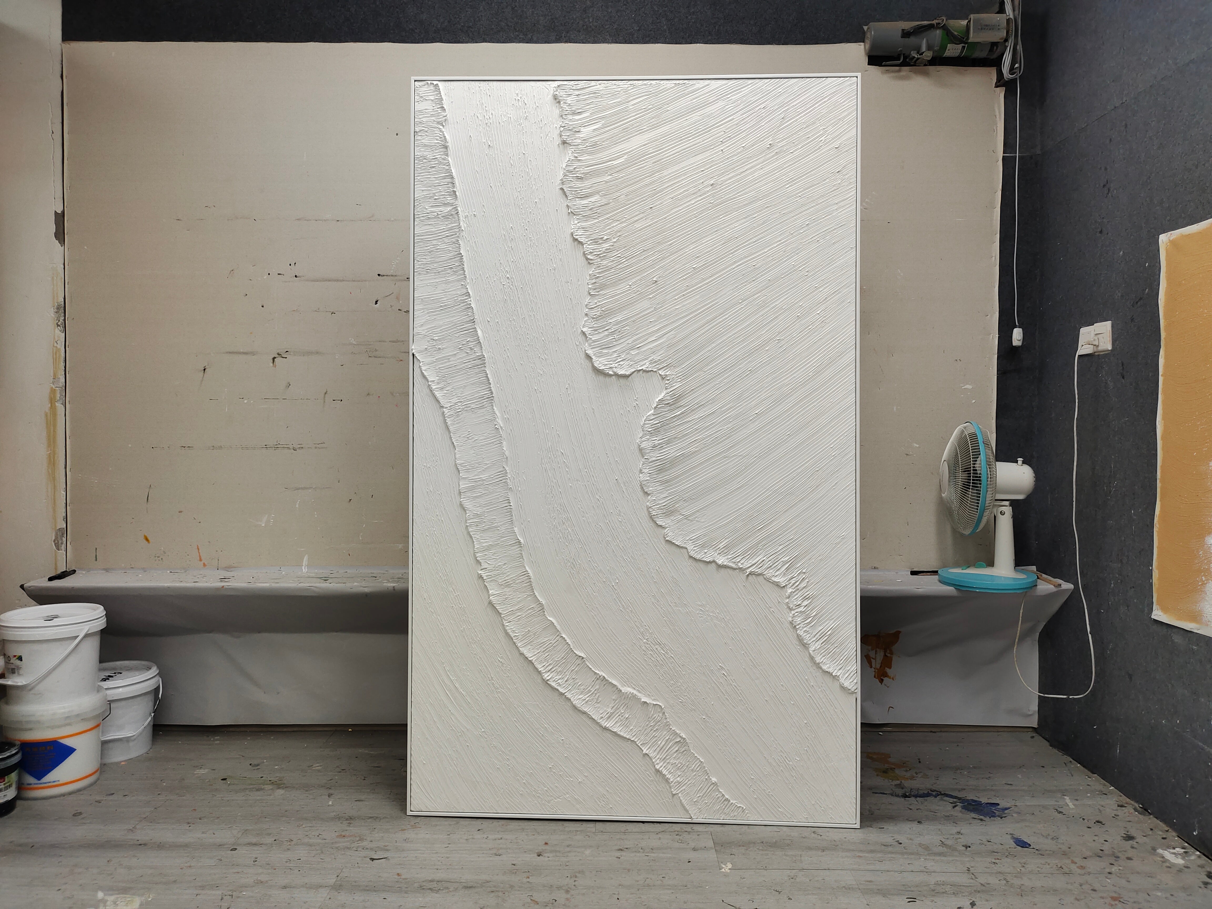 Plaster Art Texture Painting TX099 - Neutralighting