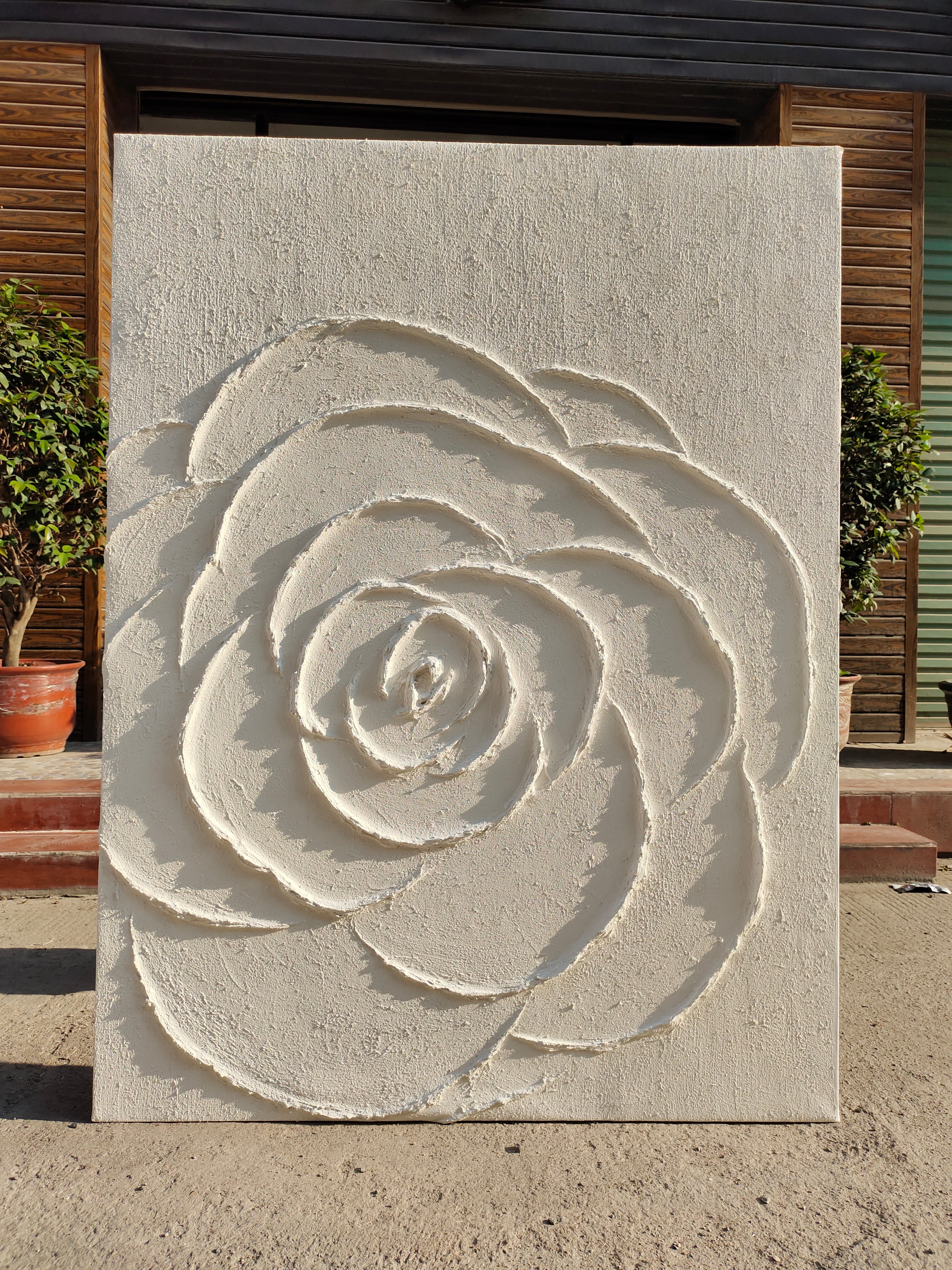 Plaster Art Texture Painting SG134 - Neutralighting