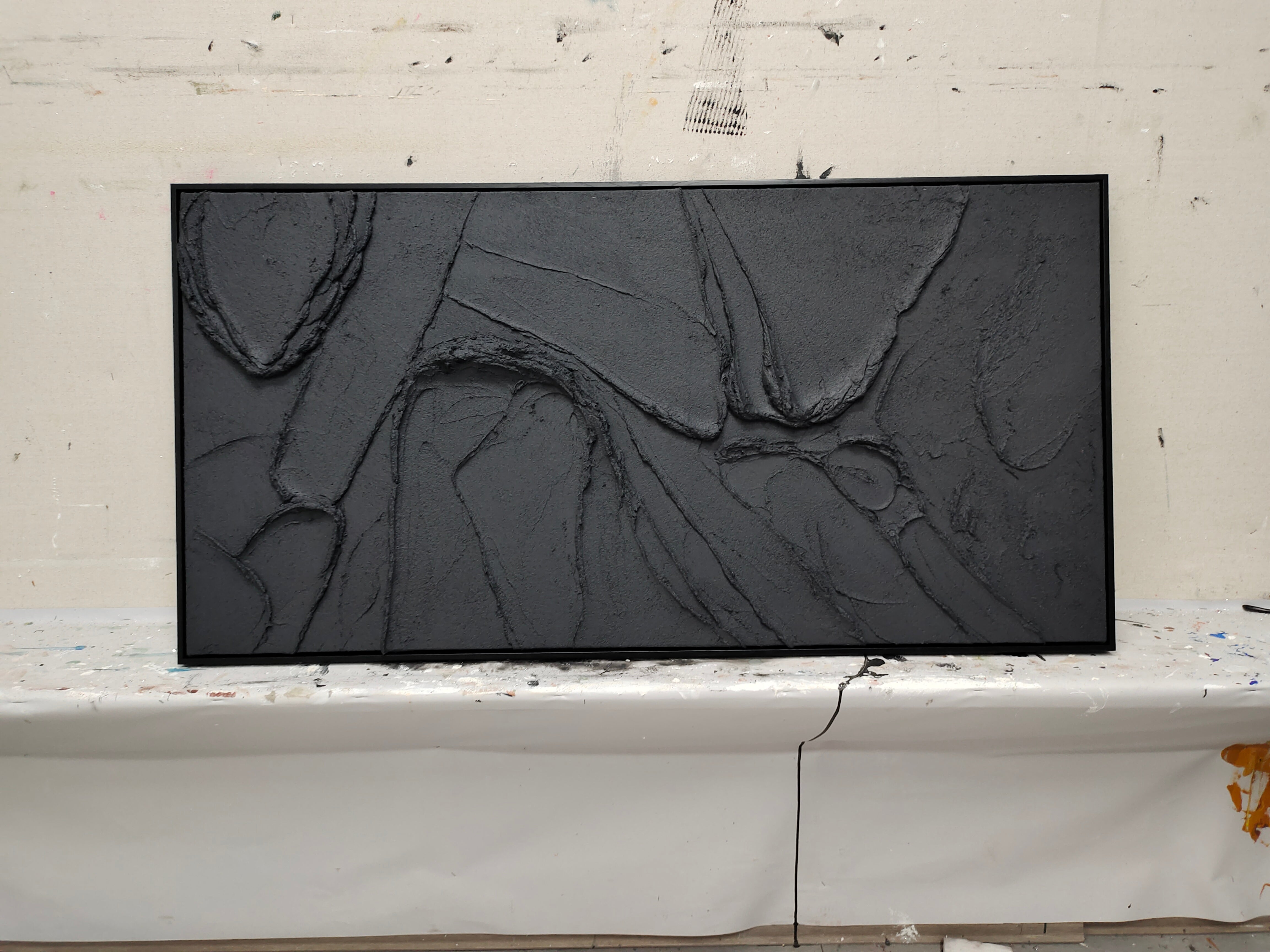 Plaster Art Texture Painting SG043 - Neutralighting