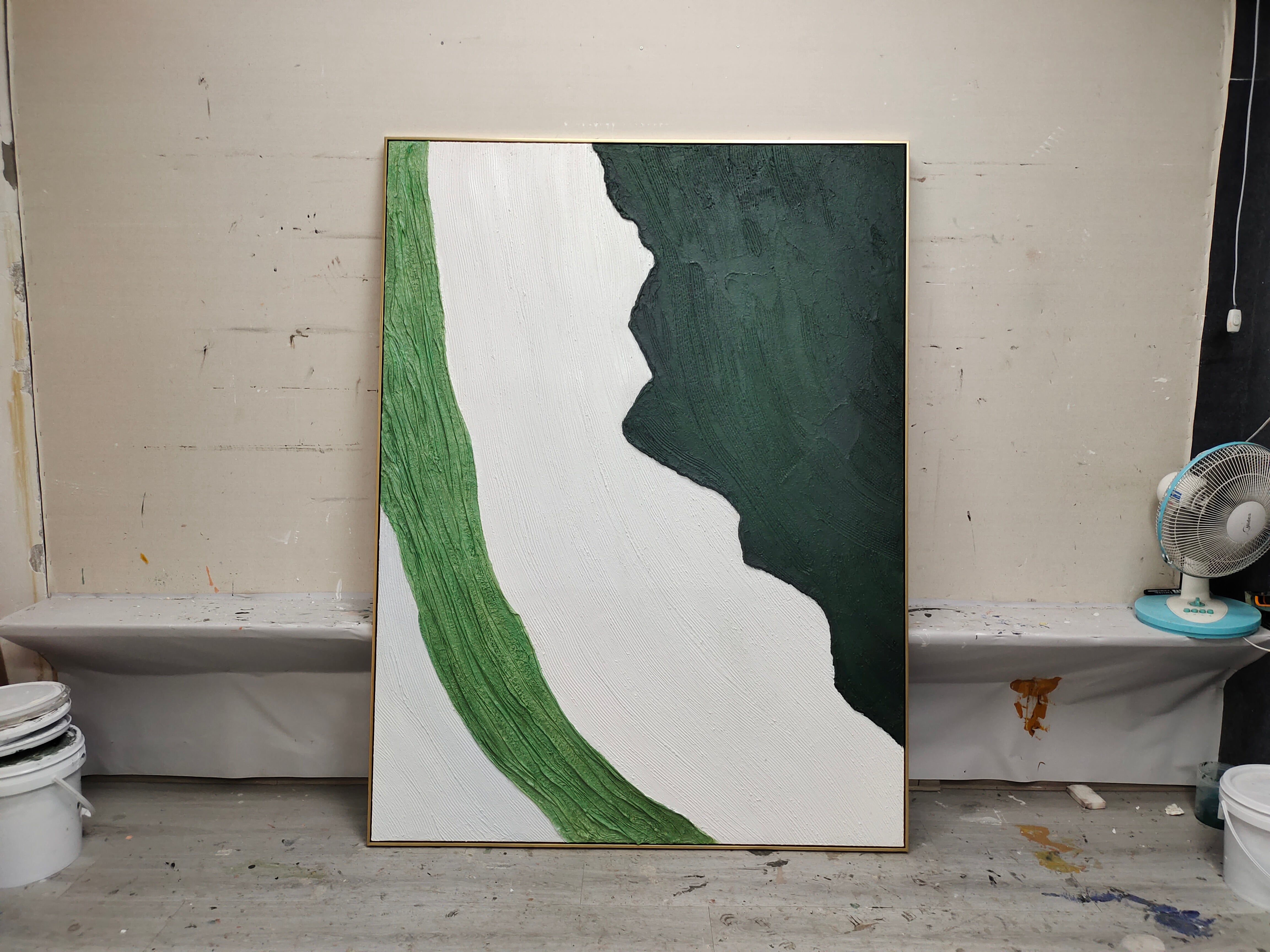 Wall Art Thick Impasto Abstract Modern